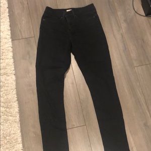 Skinny black shaping skinny Levi’s
